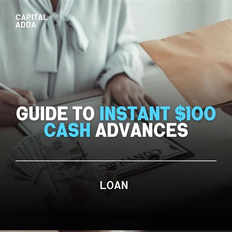 Instant 100 Cash Advance